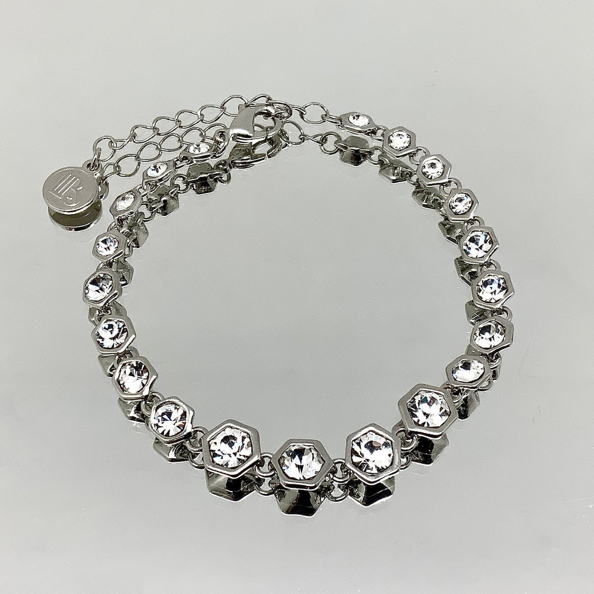 Heptagon Stone Jewelry Set