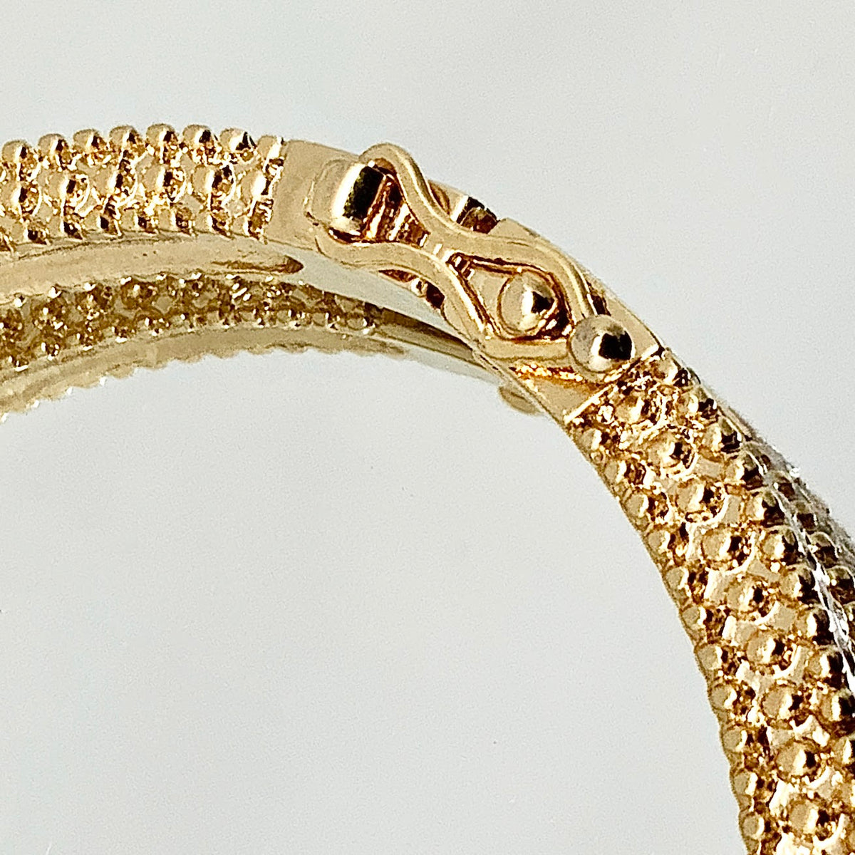 Premium Crystal 2 Row Crystal Bangle