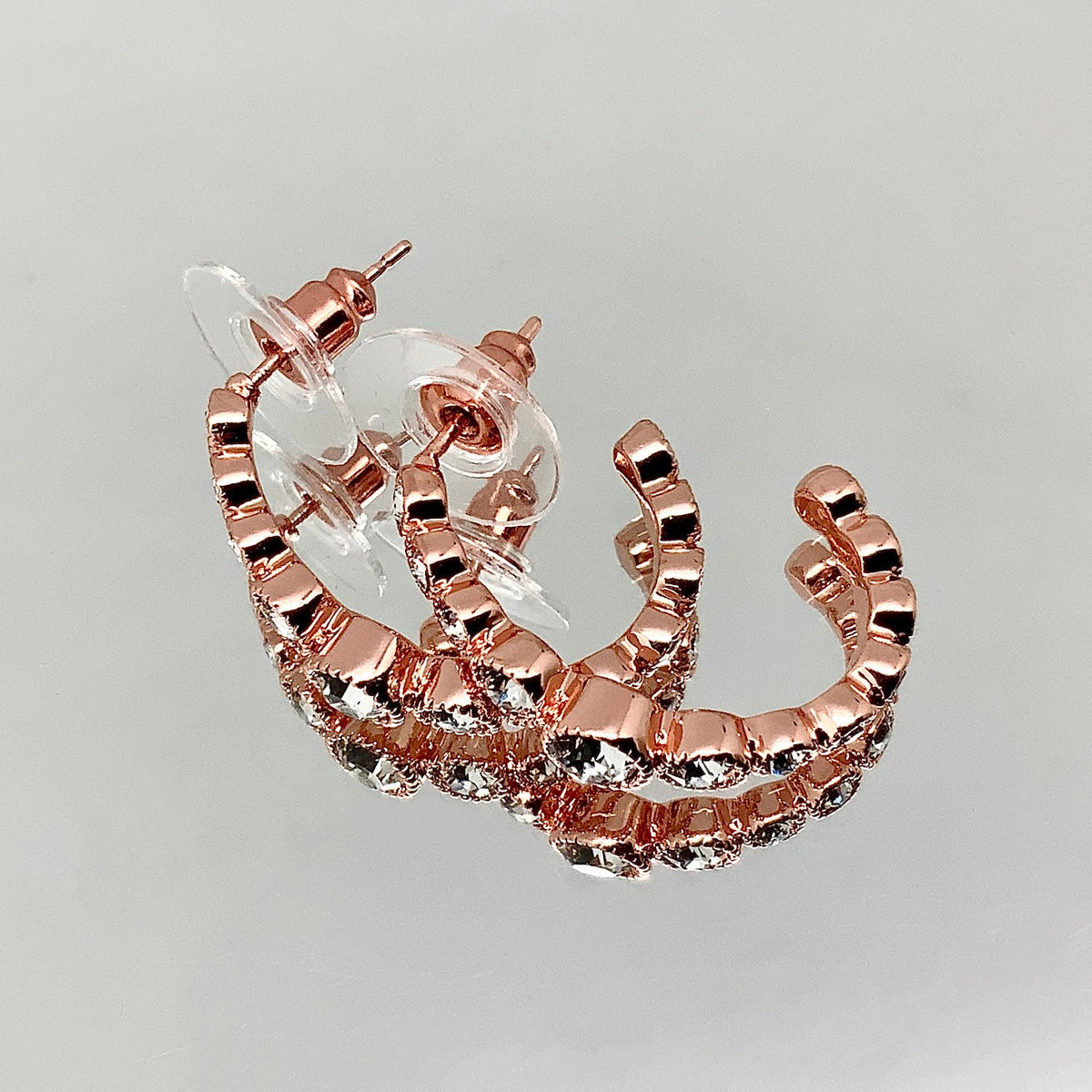 Premium Crystal Cluster Earrings