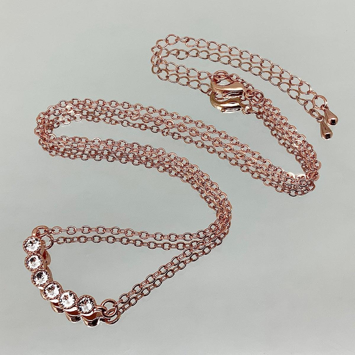 Premium Crystal Cluster Necklace