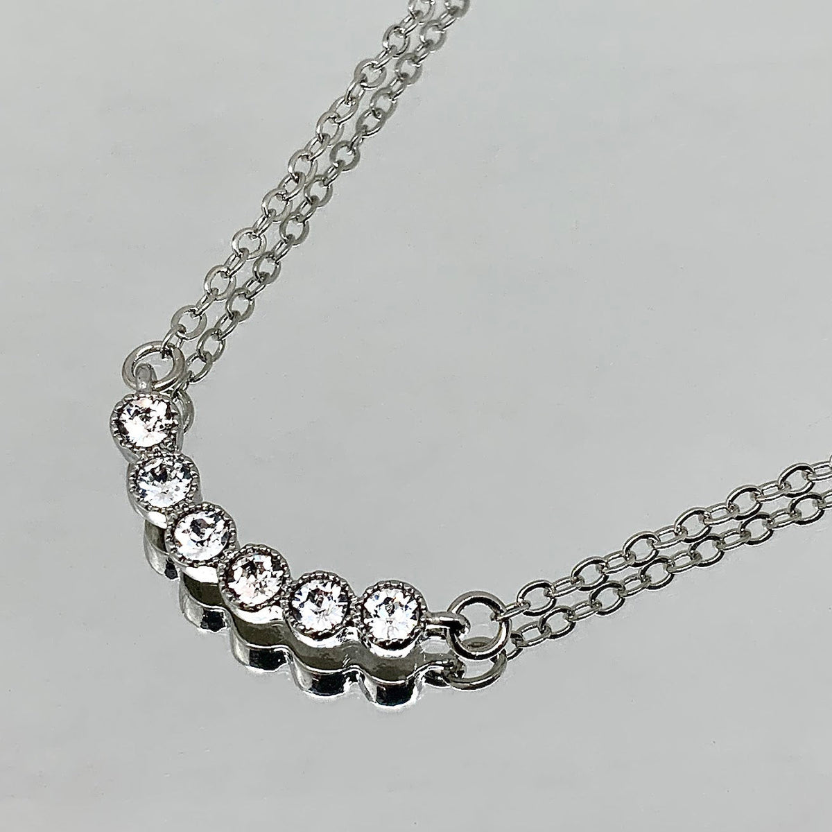 Premium Crystal Cluster Necklace