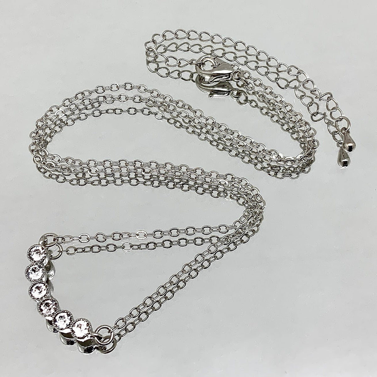 Premium Crystal Cluster Necklace