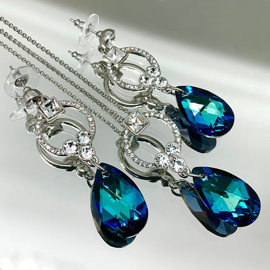 Teardrop Crystal Classy Set