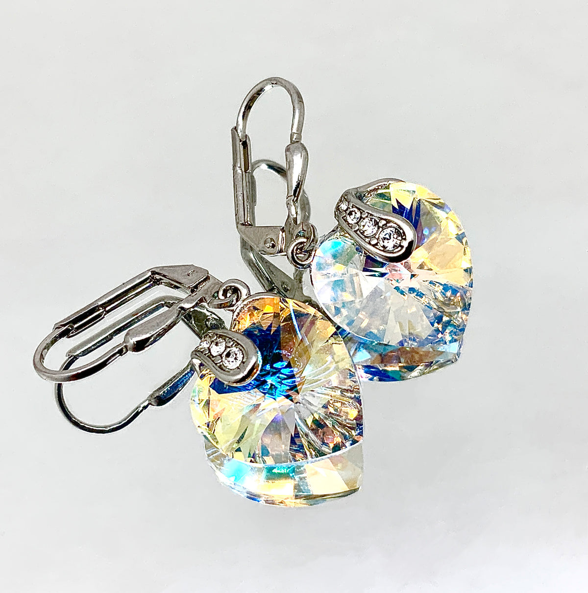 Premium Crystal Heart Set