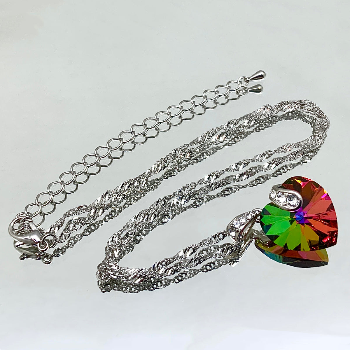 Premium Crystal Heart Set