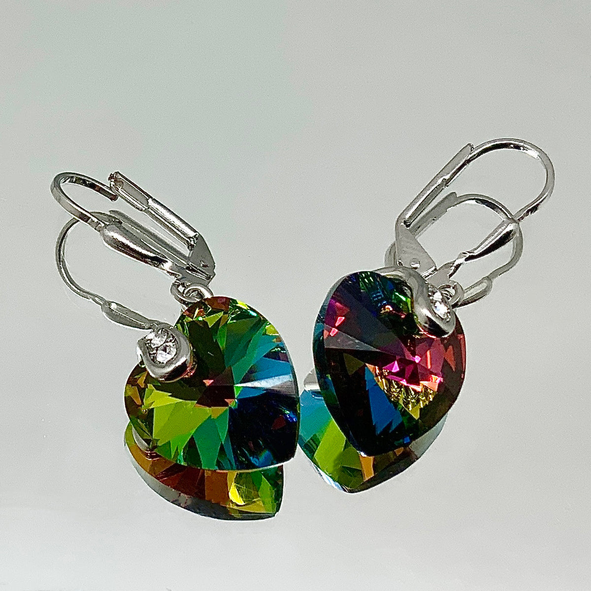 Premium Crystal Heart Set