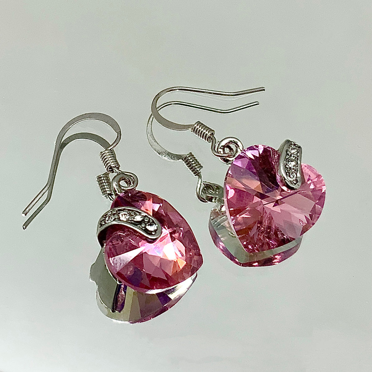 Premium Crystal Heart Set