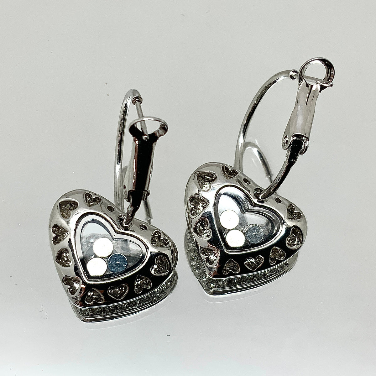 Premium Crystal Floating Heart