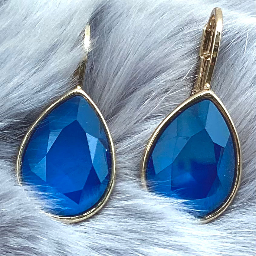 Teardrop Crystal Earrings