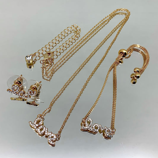 Premium Crystal Love Set