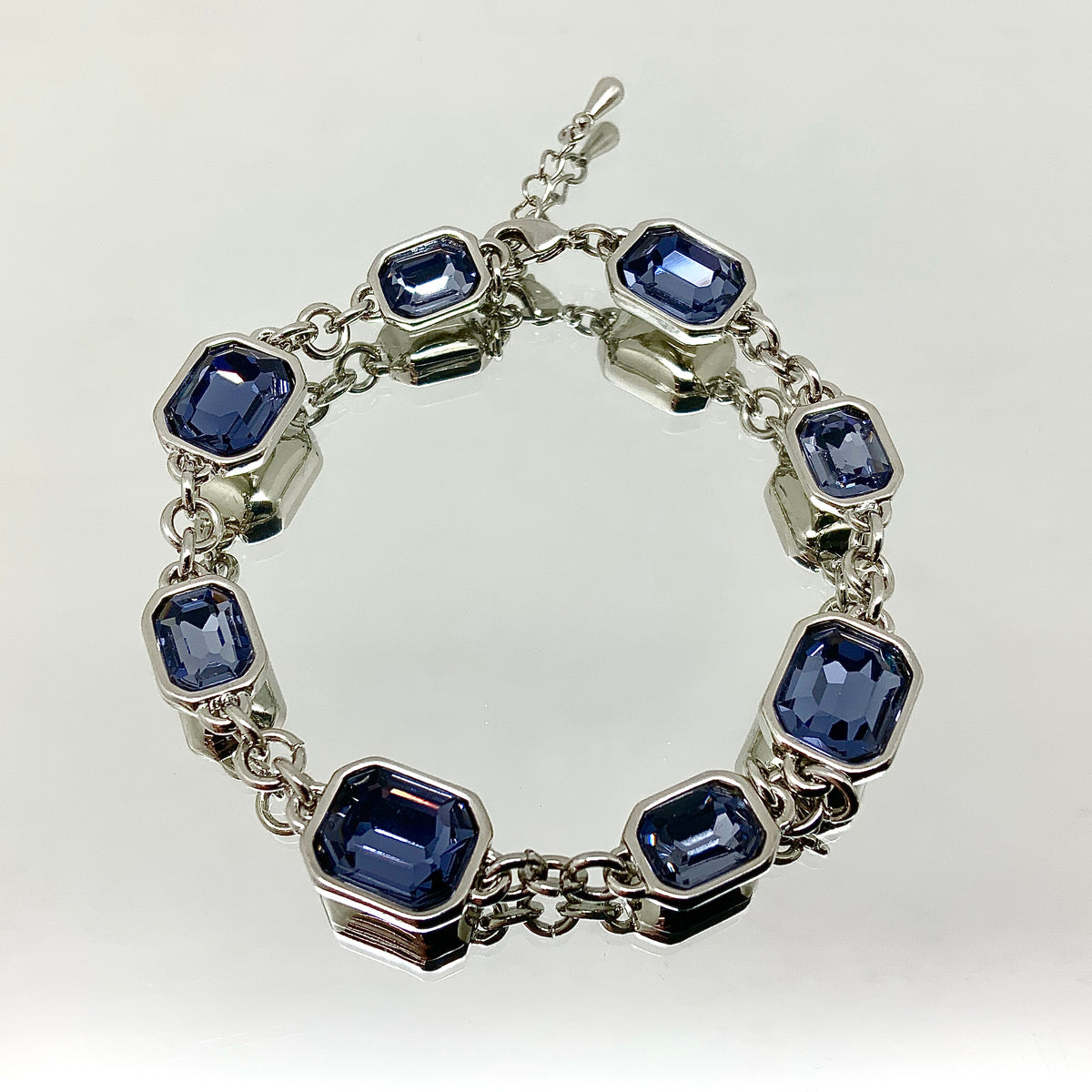 Emerald Cut Premium Crystal Set