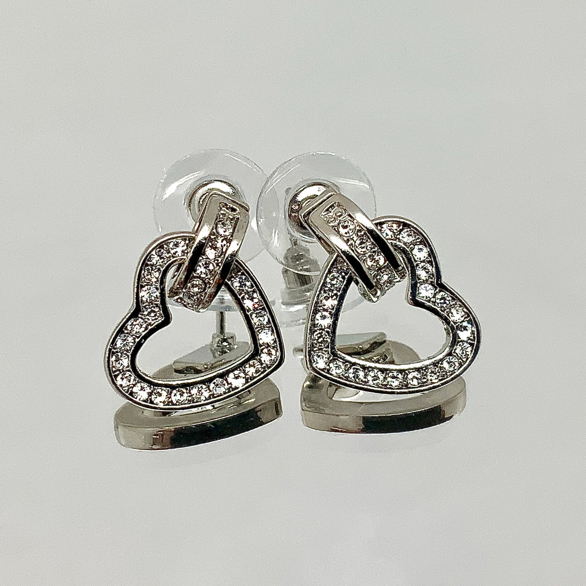 Floating Heart Crystal Set