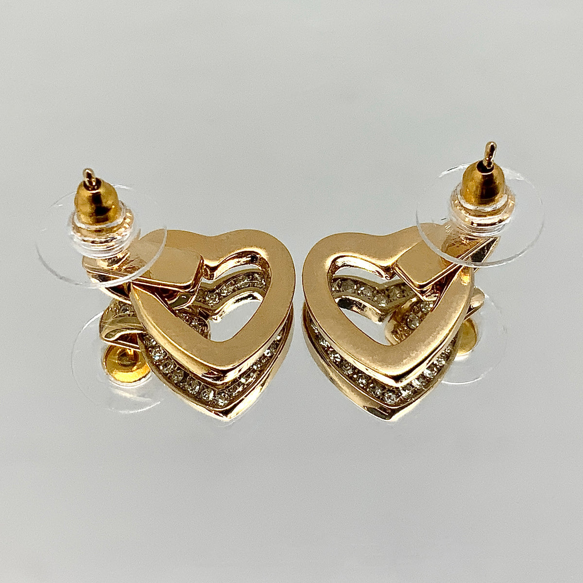 Floating Heart Crystal Set