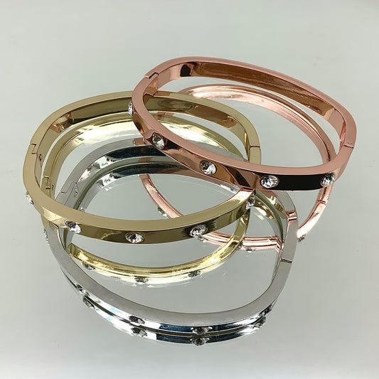 Premium Crystal 7mm Width Bangle