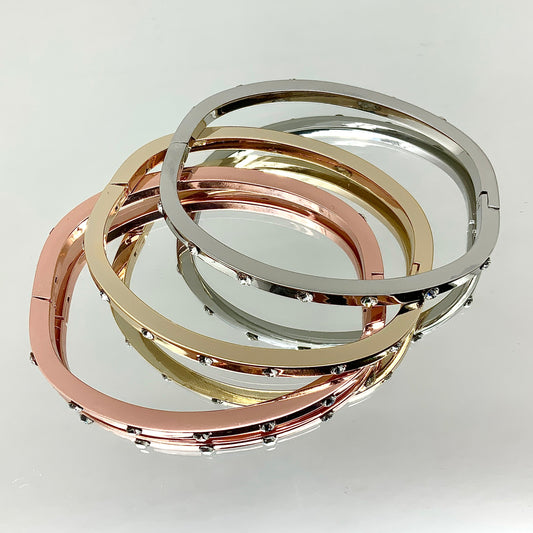 Premium Crystal 4mm Width Bangle 2