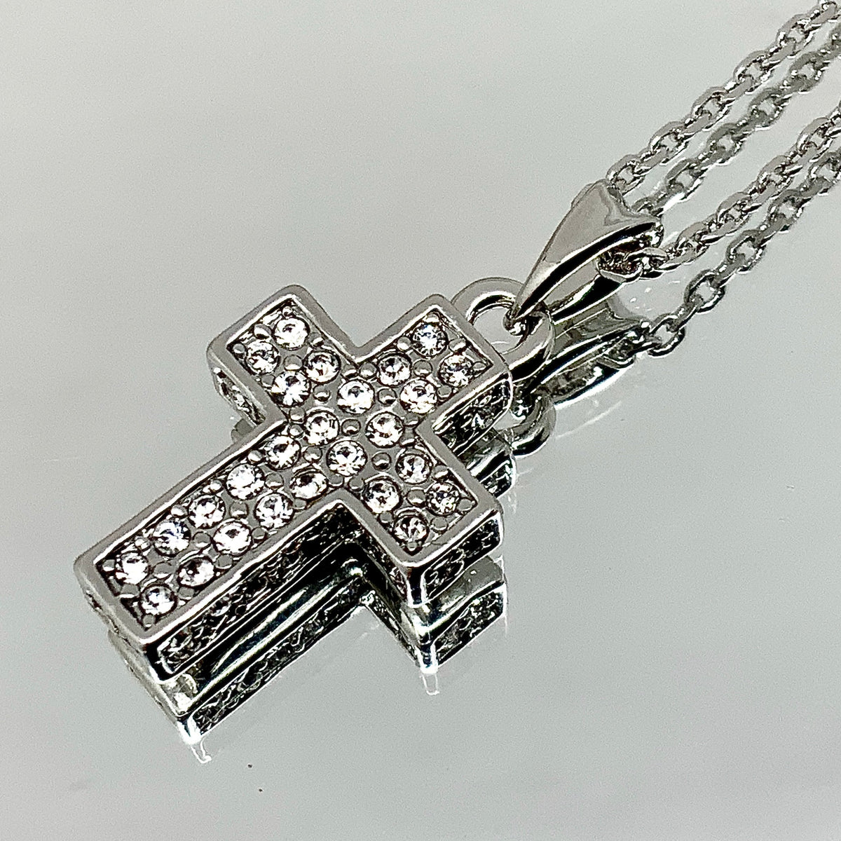 Crystal Cross Necklace