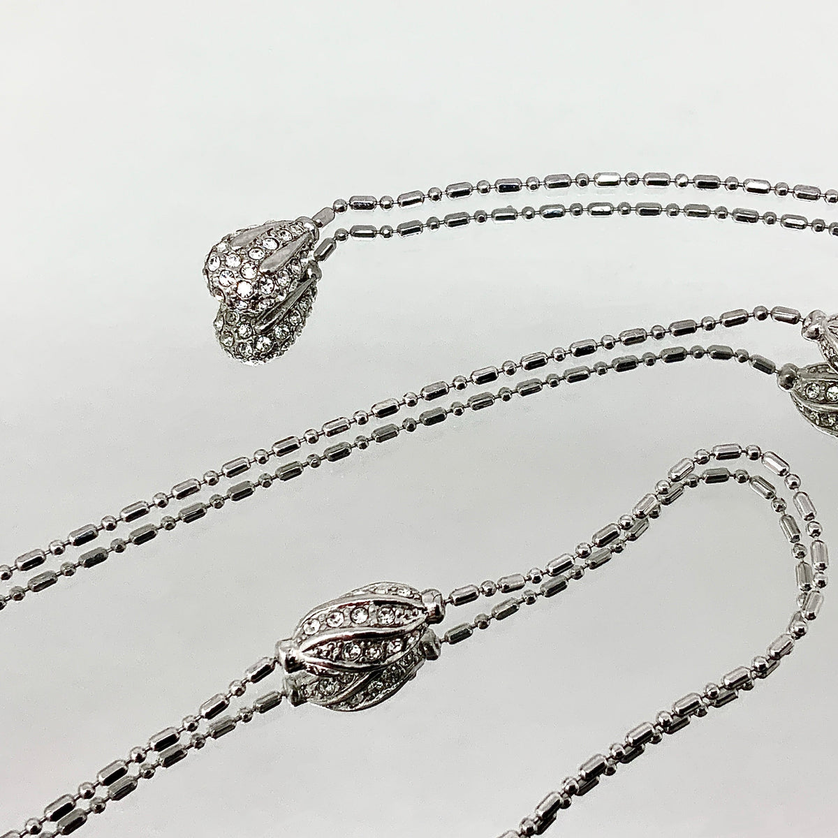 Premium Crystal Long Chain Set