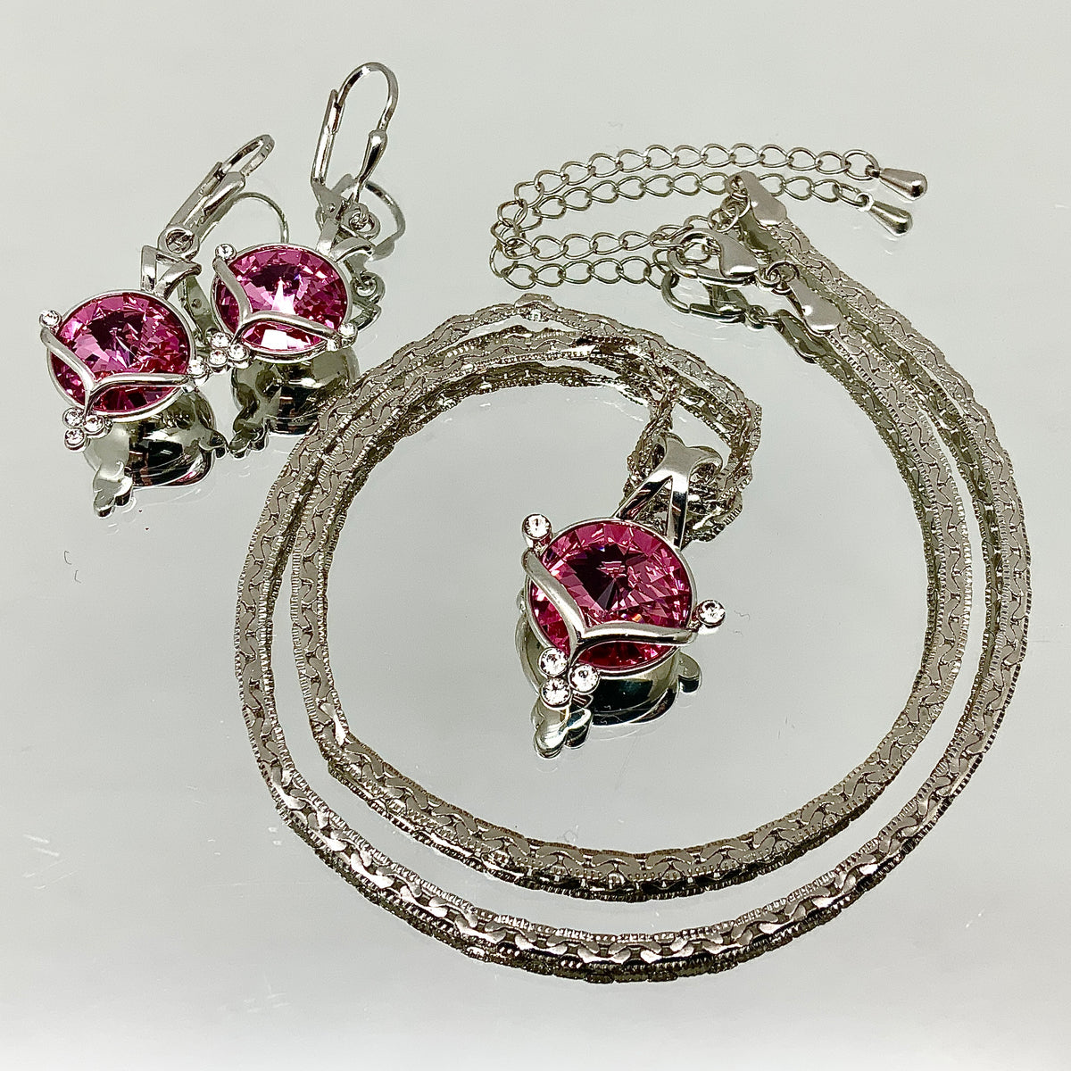 Premium Crystal Rivoli Cut Princess Set