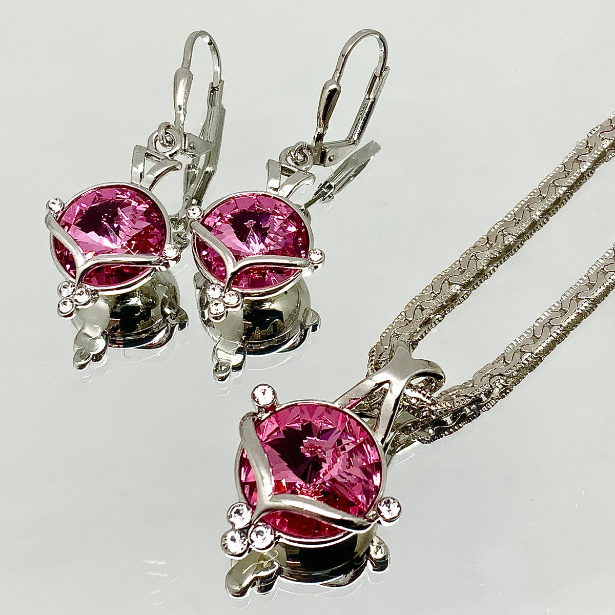 Premium Crystal Rivoli Cut Princess Set