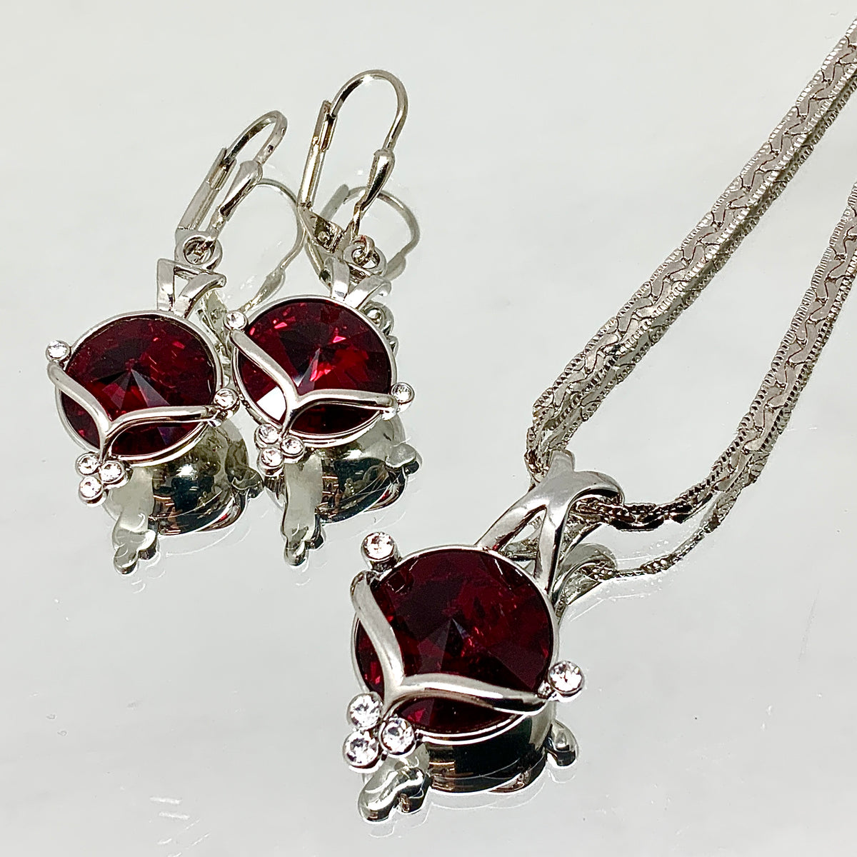 Premium Crystal Rivoli Cut Princess Set