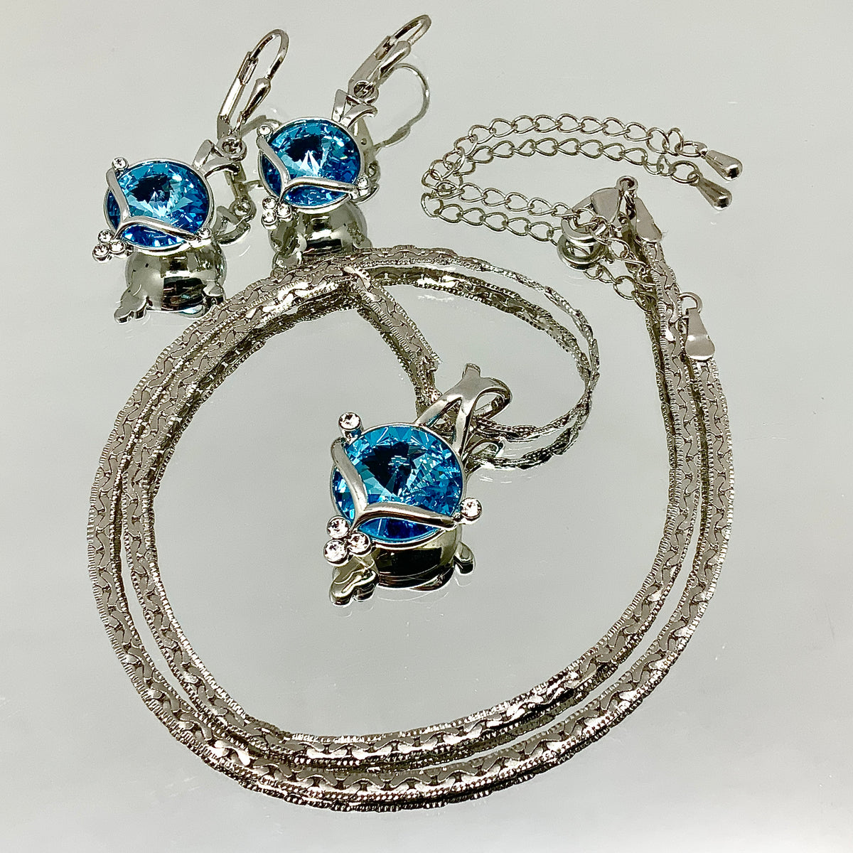Premium Crystal Rivoli Cut Princess Set