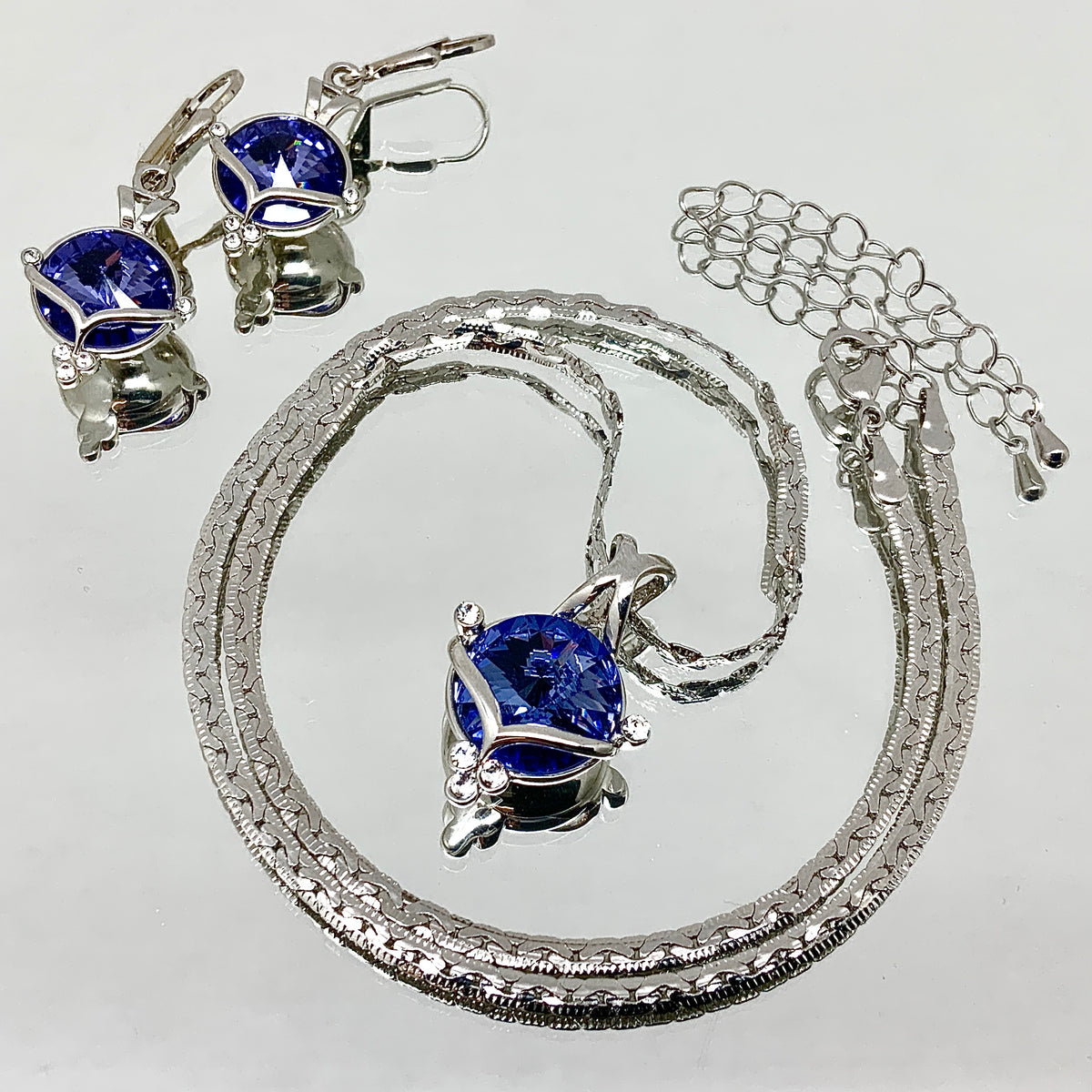 Premium Crystal Rivoli Cut Princess Set