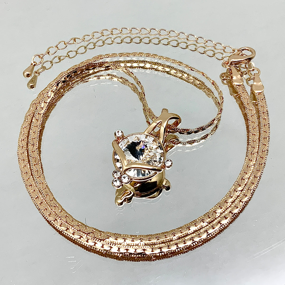 Premium Crystal Rivoli Cut Princess Set