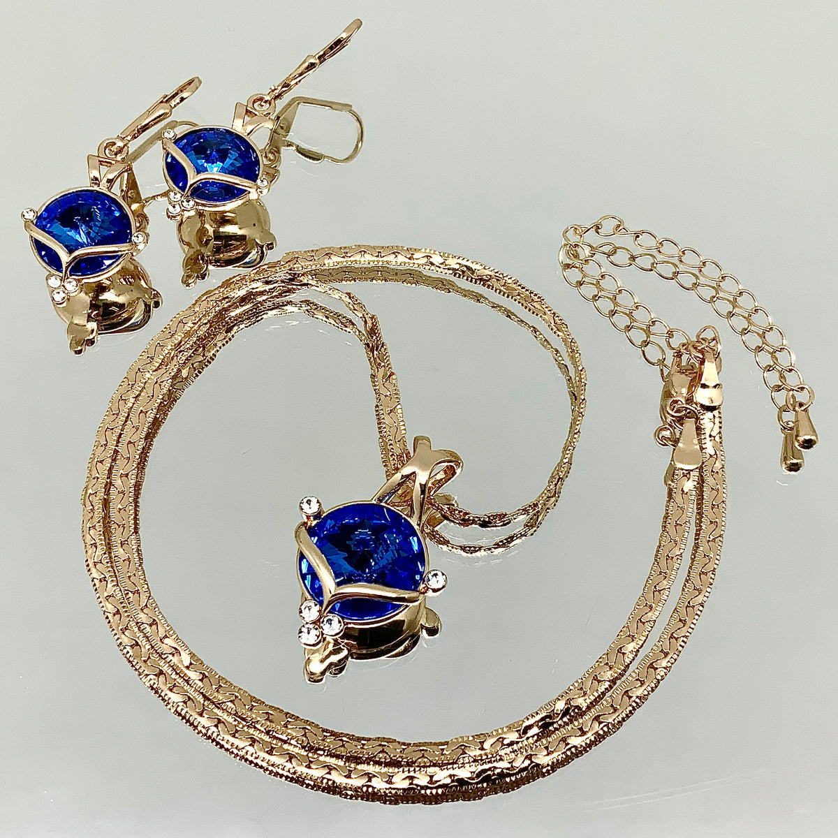 Premium Crystal Rivoli Cut Princess Set
