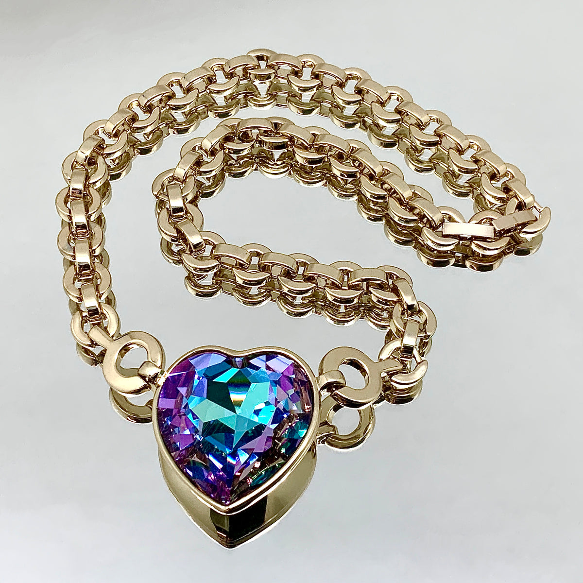 Heart-Shaped Premium Crystal Set
