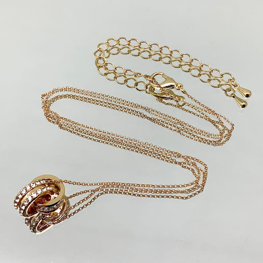Two-Ring Necklace