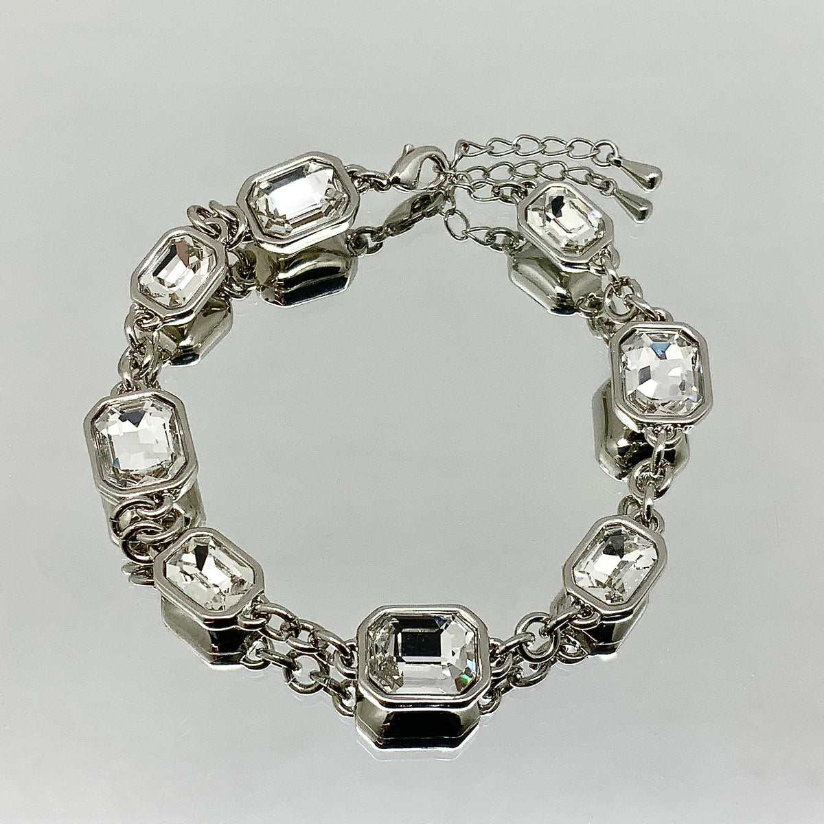 Emerald Cut Premium Crystal Set