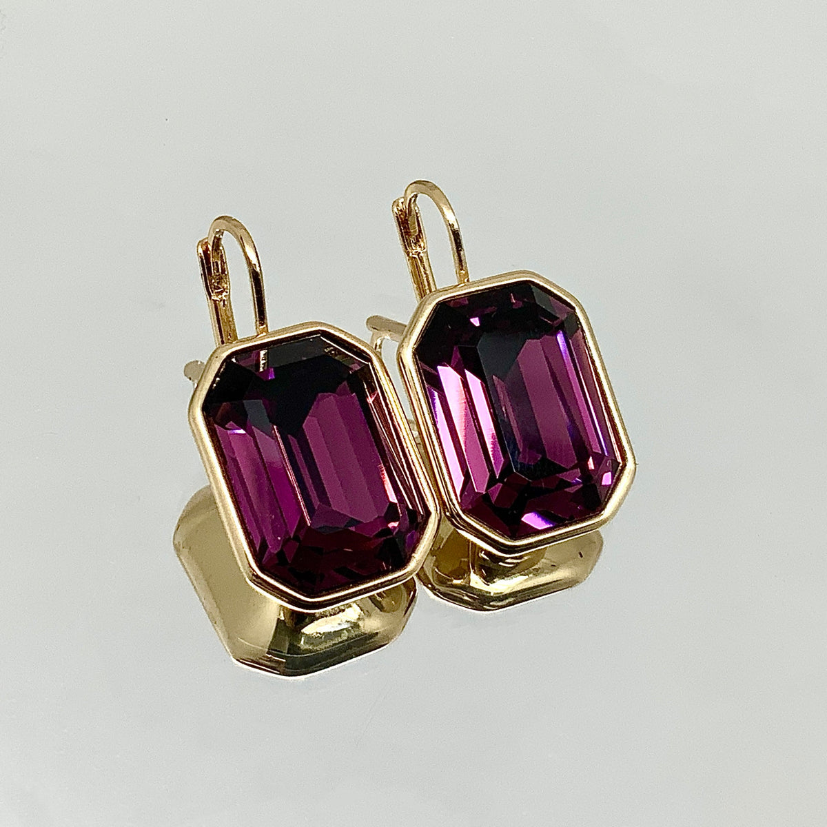 Emerald Cut Premium Crystal Set
