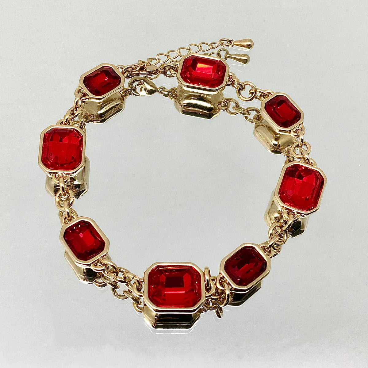 Emerald Cut Premium Crystal Set