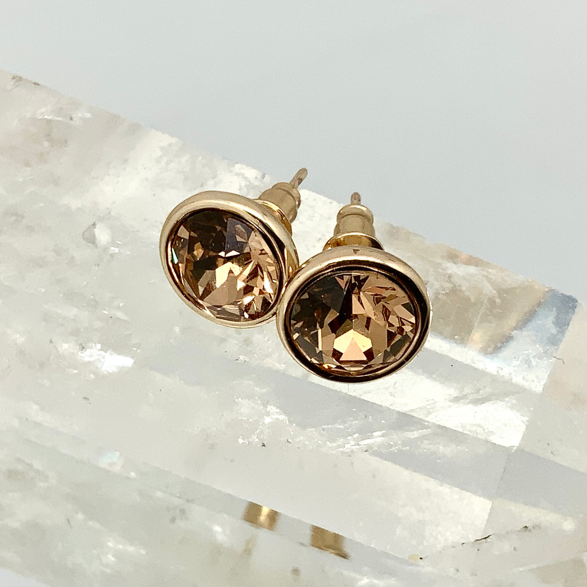 Crystal Stud Earrings