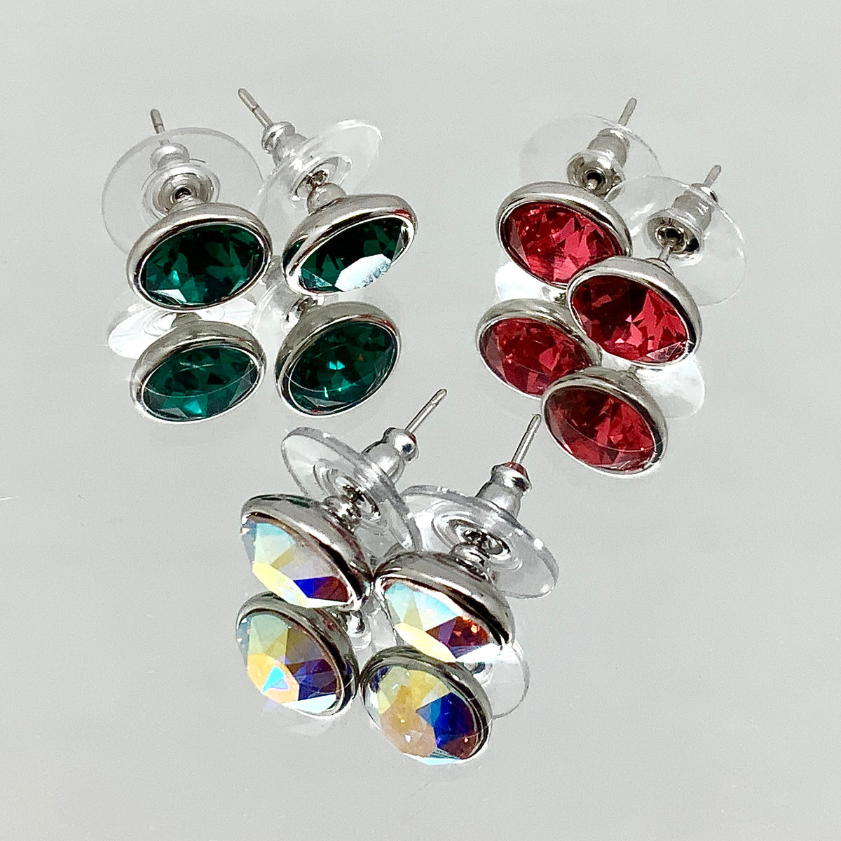 Crystal Stud Earrings