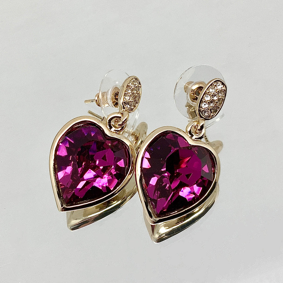 Medium Crystal Heart Set