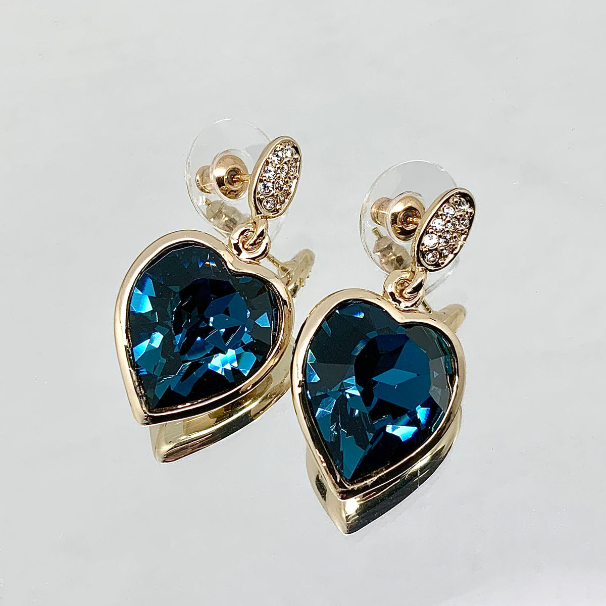 Medium Crystal Heart Set