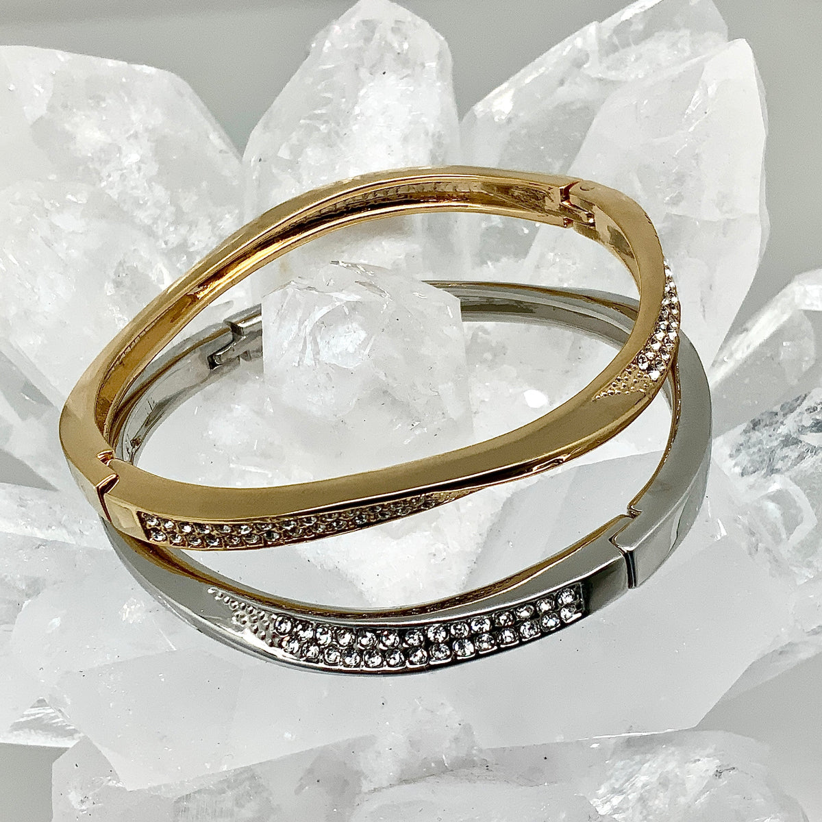 Premium Crystal Bangle Bracelet