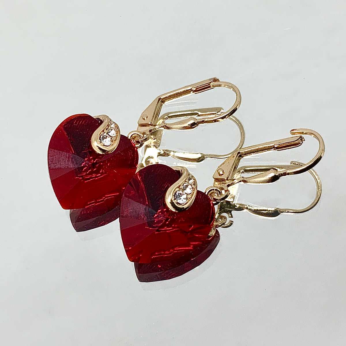 Premium Crystal Heart Set