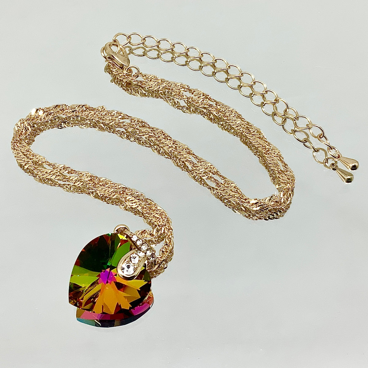 Premium Crystal Heart Set