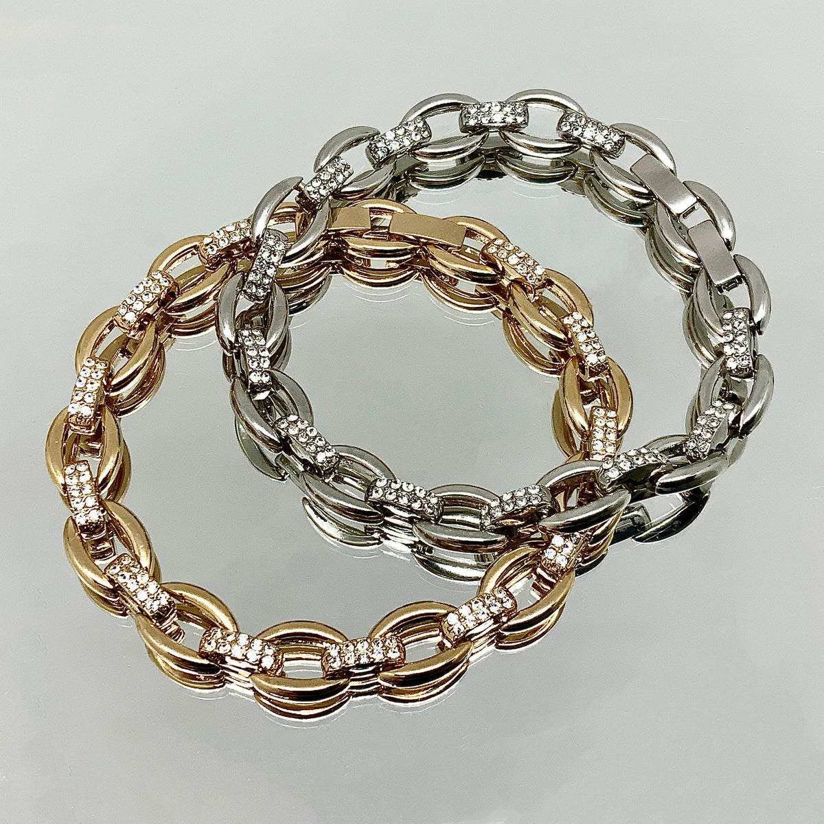 Premium Crystal Link Bracelet