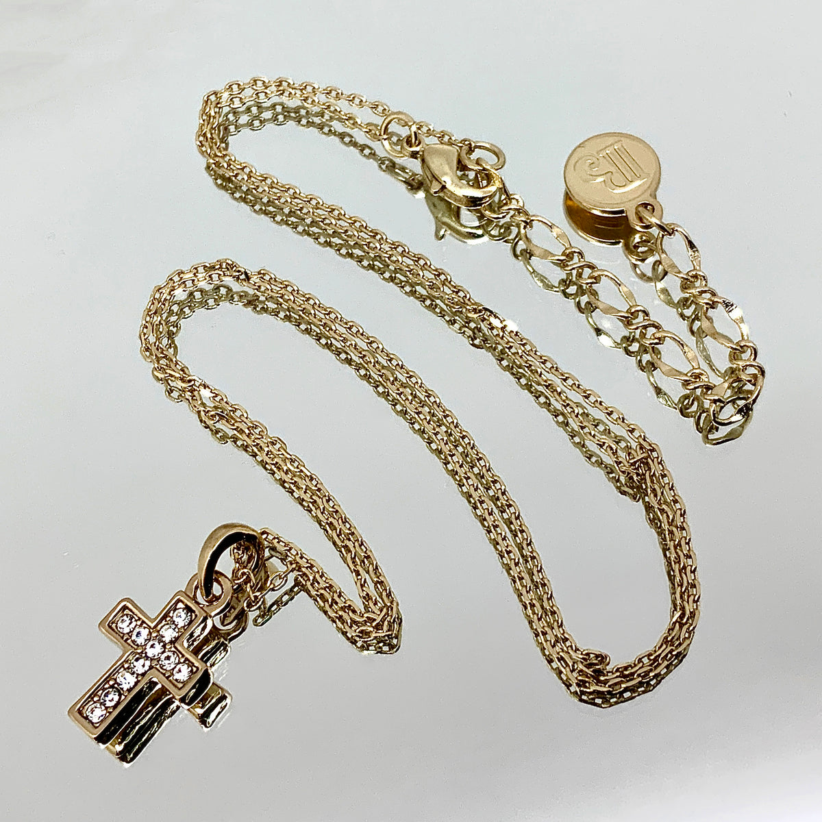 Premium Crystal Small Cross Set