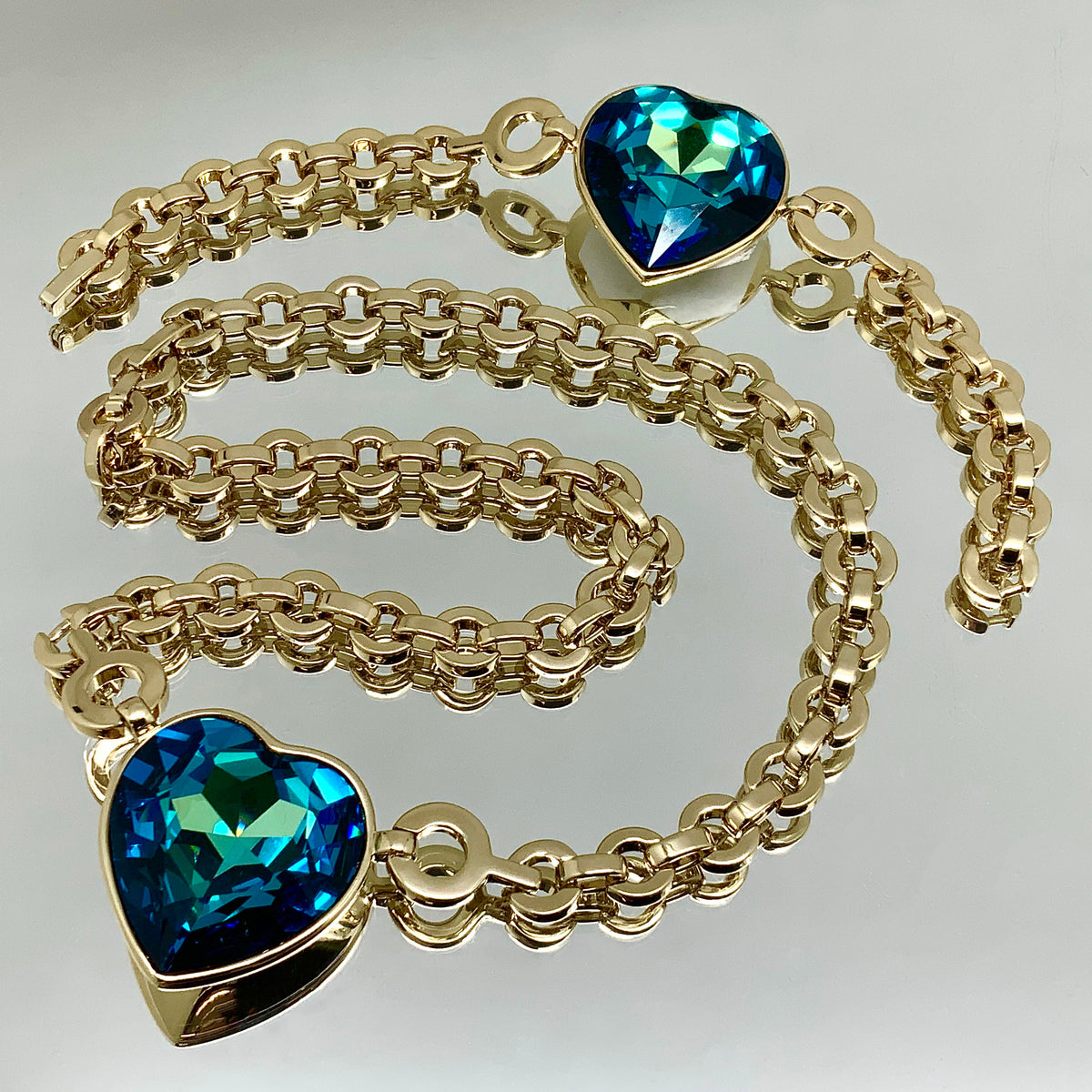 Heart-Shaped Premium Crystal Set