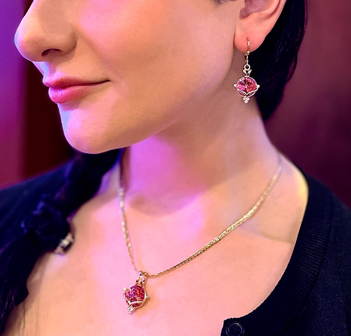 Premium Crystal Rivoli Cut Princess Set