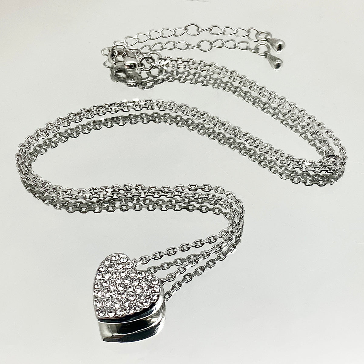 Premium Crystal Heart Set