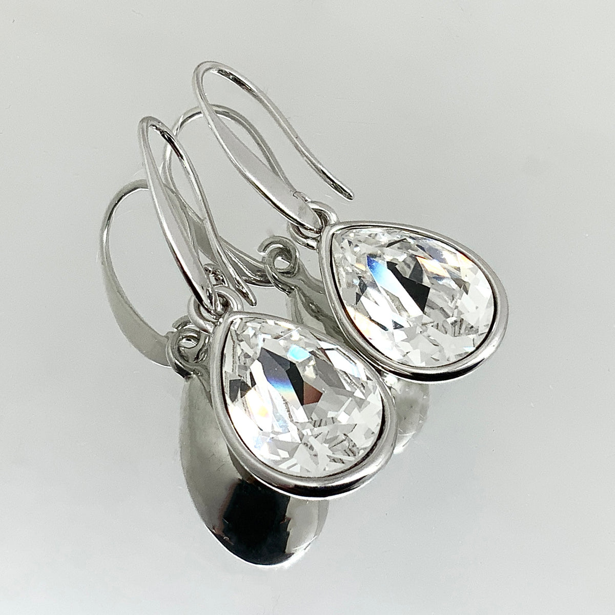 Teardrop Crystal Earrings