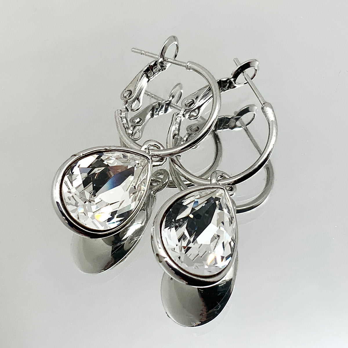 Teardrop Crystal Earrings