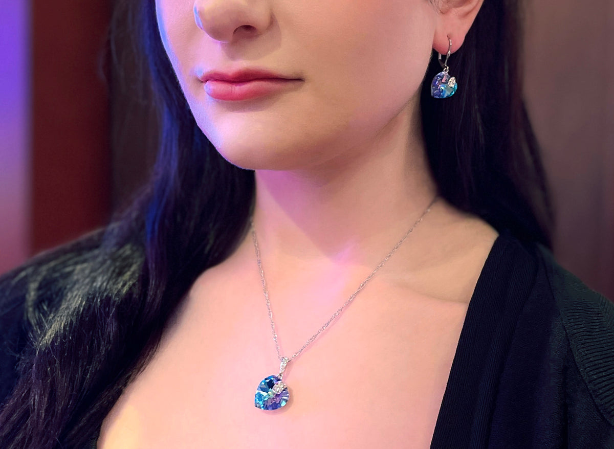 Premium Crystal Heart Set