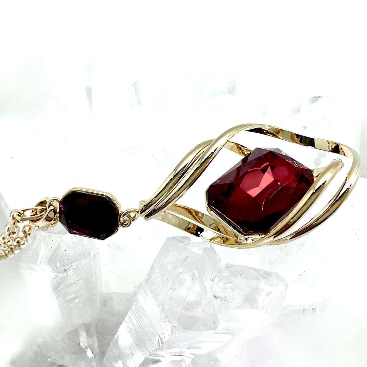 Emerald Cut Premium Crystal Set