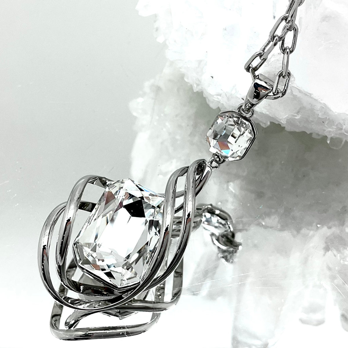 Emerald Cut Premium Crystal Set